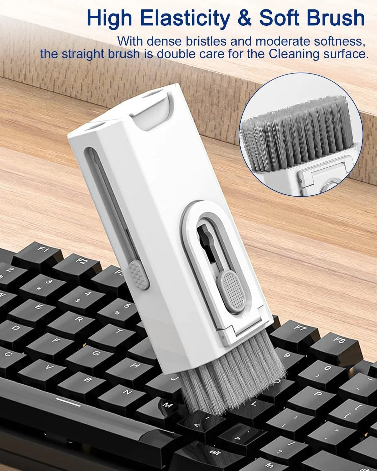 7-Piece Keyboard Cleaning Brush Set – Dust & Debris Cleaner
