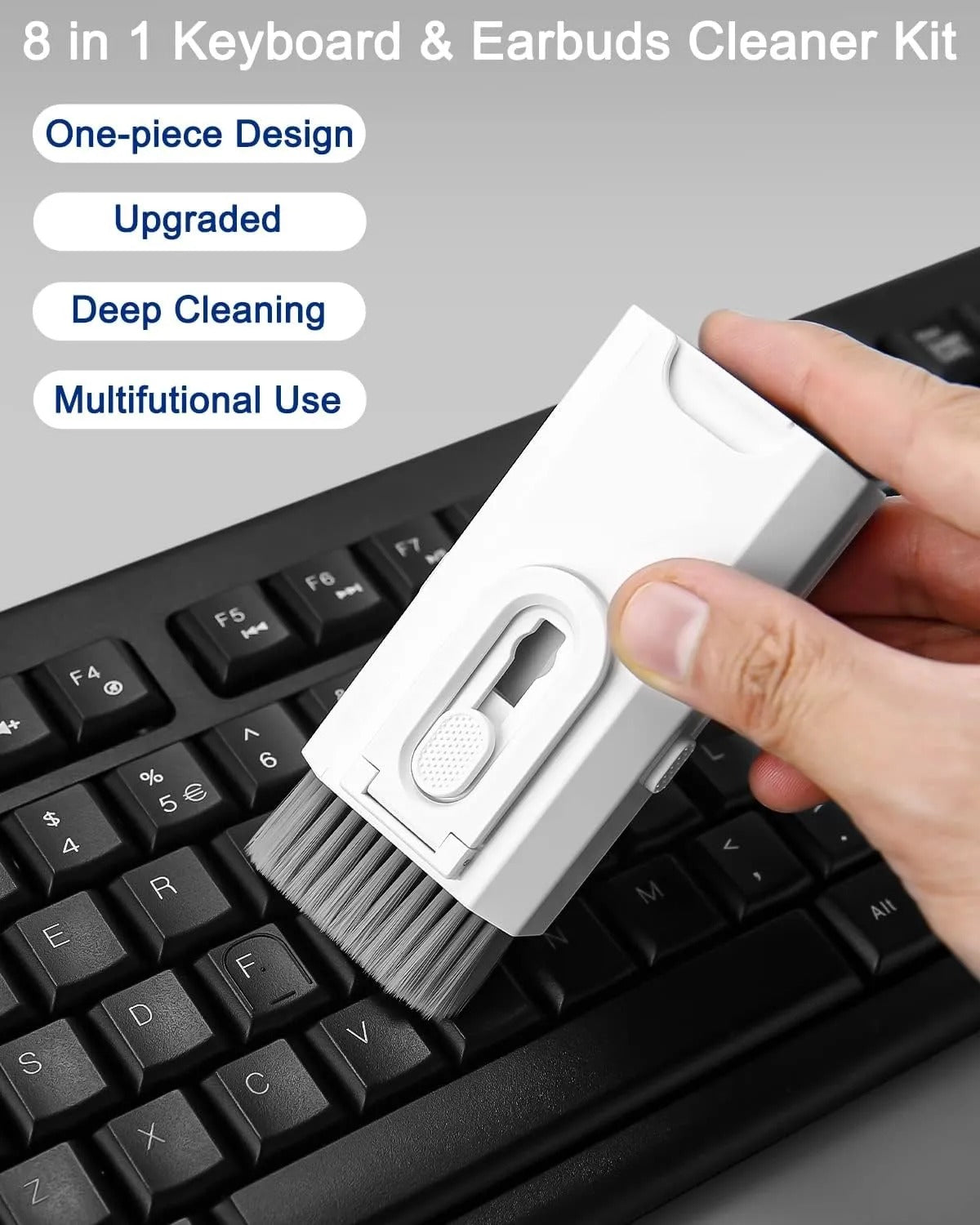 7-Piece Keyboard Cleaning Brush Set – Dust & Debris Cleaner