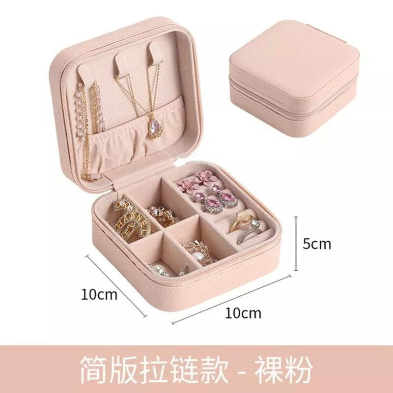 Travel Mini Jewelry Organizer – Portable Storage Box for Accessories