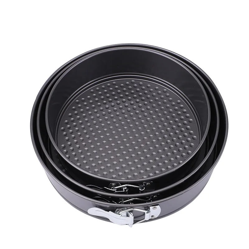 3-Piece Round Cake Pan Set – Non-Stick Baking Pans for Layered & Tiered Cakes