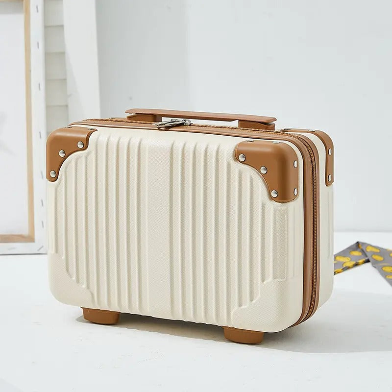 Travel Cosmetic Suitcase – Portable Makeup & Toiletry Organizer