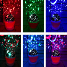 Star Master Projection Lamp – Rotating Moon & Stars Night Light