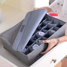 30-Grid Storage Box – Organizer for Underwear, Socks & Small Items