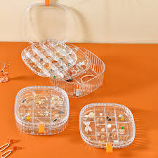 3 Layers Acrylic Transparent Jewellery Organizer – Storage Box