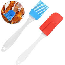 Silicone Spatula and Pastry Brush Set – Baking & Cooking Tool