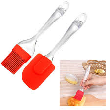 Silicone Spatula and Pastry Brush Set – Baking & Cooking Tool