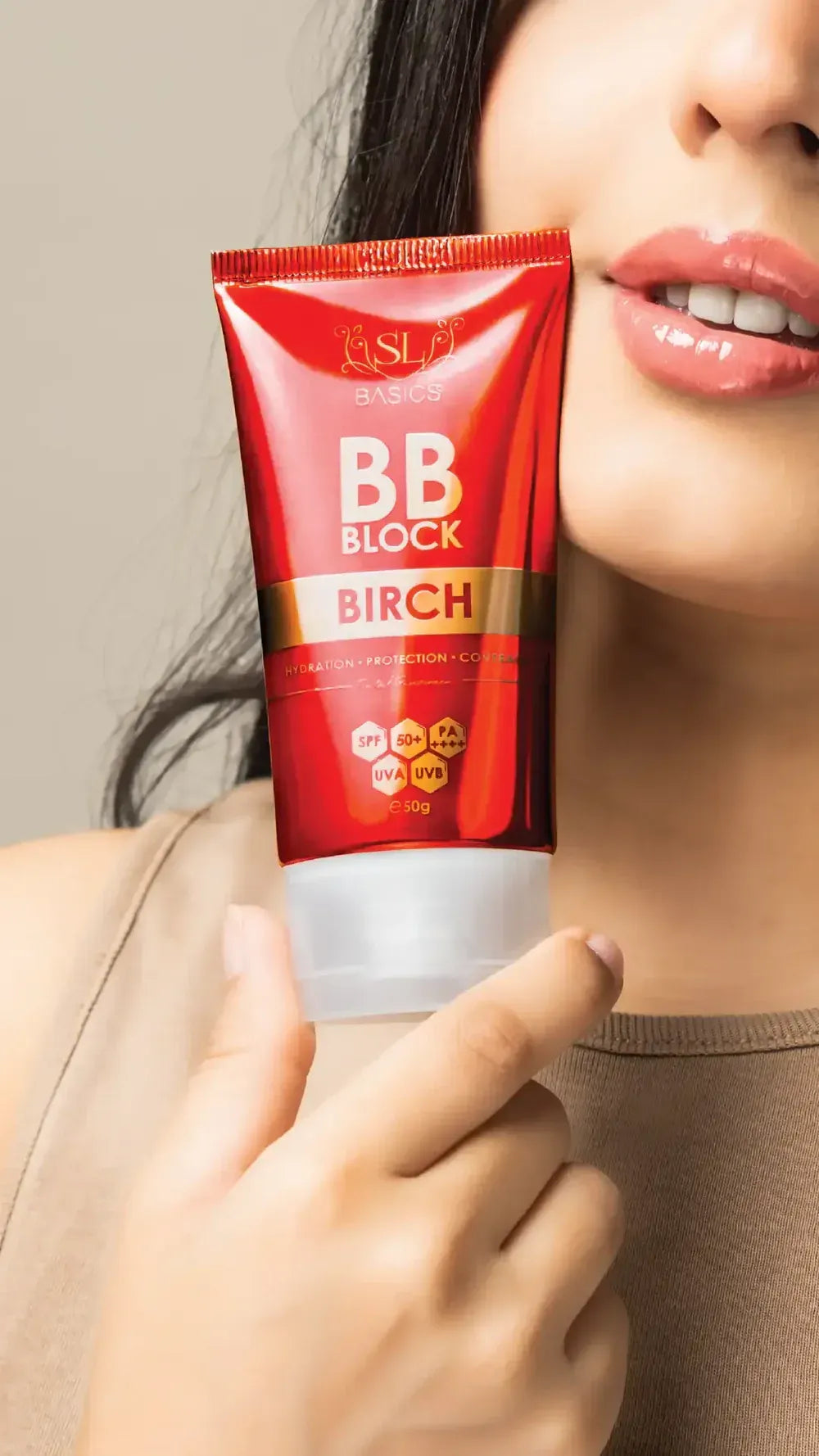 BB Block 50G | Birch | Tinted Sunscreen