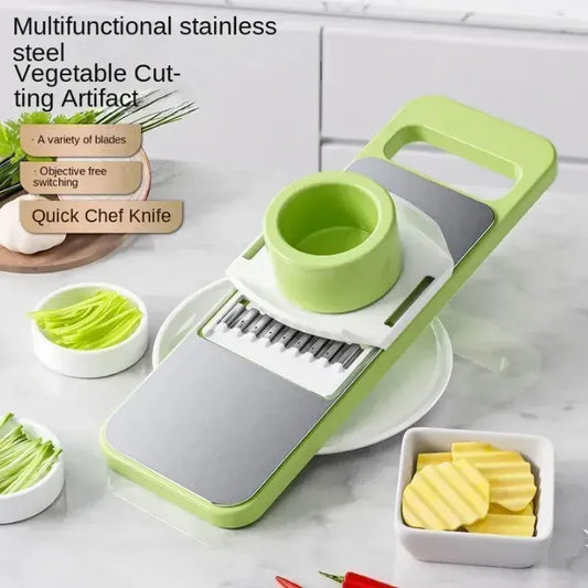 5in1 Vegetable Cutter | Multifunctional Stainless Steel Vegetable Cutter & Slicer |